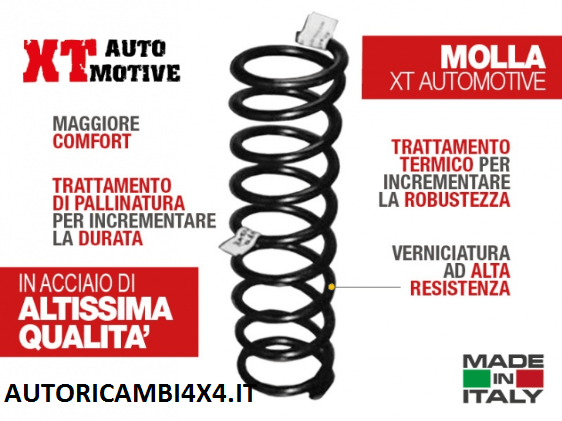 MOLLA +4CM NISSAN TERRANO 5 PORTE - Autoricambi4x4
