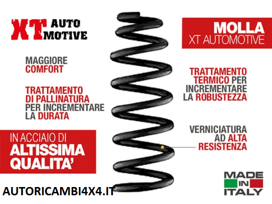 MOLLA +4CM TOYOTA LAND CRUISER KZJ 95/KDJ 95 (PASSO LUNGO) POSTERIORE - Autoricambi4x4