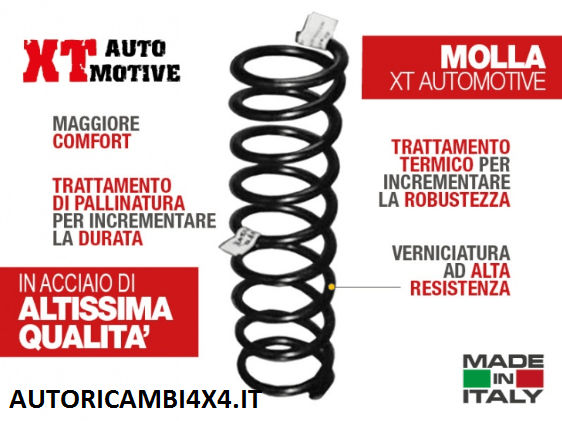 MOLLA +6CM NISSAN TERRANO 3 PORTE - Autoricambi4x4