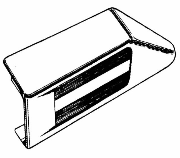 MOSTRINA COPRICERNIERA DESTRA FIAT PANDA I SERIE (141) - Autoricambi4x4