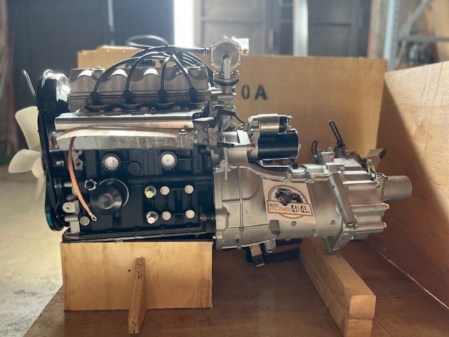 Motore completo con cambio Suzuki SJ410/ Santana/ Samurai 1.0 (F10A) (modello a Carburatore) - Autoricambi4x4 - vista 9