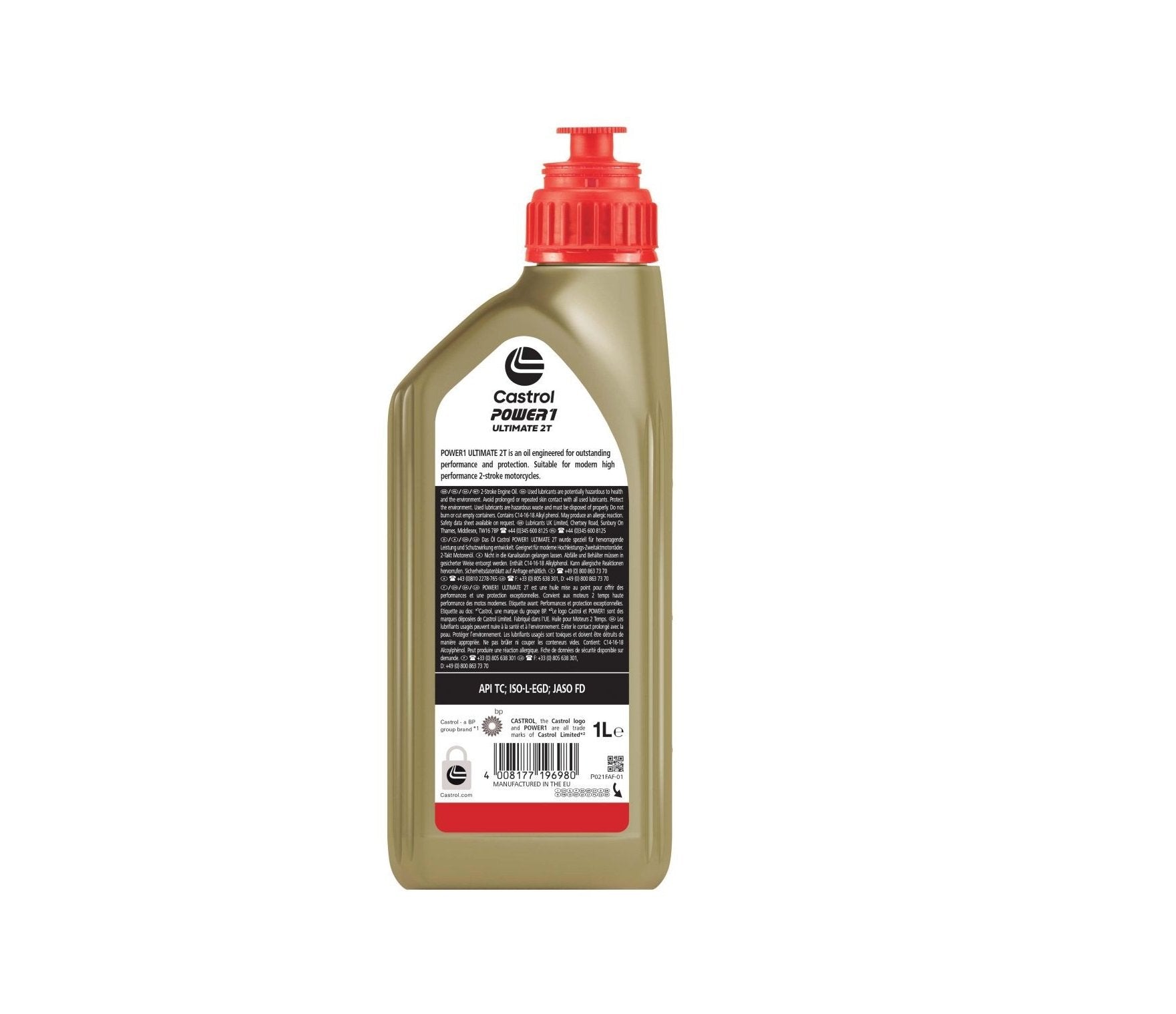 OLIO MISCELA 2 TEMPI CASTROL POWER 1 ULTIMATE - Autoricambi4x4