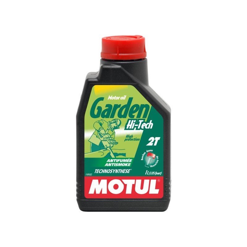 OLIO MISCELA 2 TEMPI MOTUL GARDEN HI - TECH lt.1 - Autoricambi4x4
