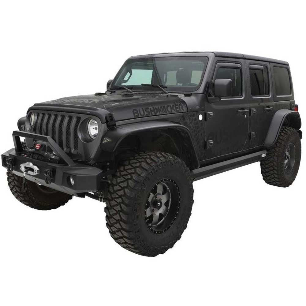 Parafanghi anteriori e posteriori a copertura standard Bushwacker Flat Style - Autoricambi4x4