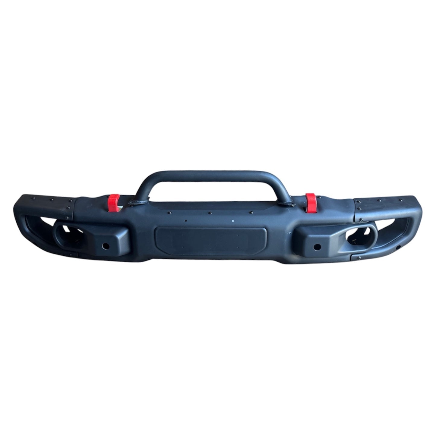 Paraurti anteriore uso gravoso Jeep Wrangler JL 2020 - vista frontale - Autoricambi4x4