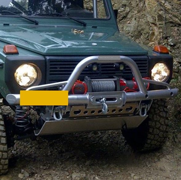 PARAURTI CON PORTAVERRICELLO E A - BAR PER MERCEDES G - Autoricambi4x4