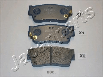 PASTIGLIE FRENO ANTERIORE SUZUKI VITARA/ GRAND VITARA/ X - 90 - Autoricambi4x4