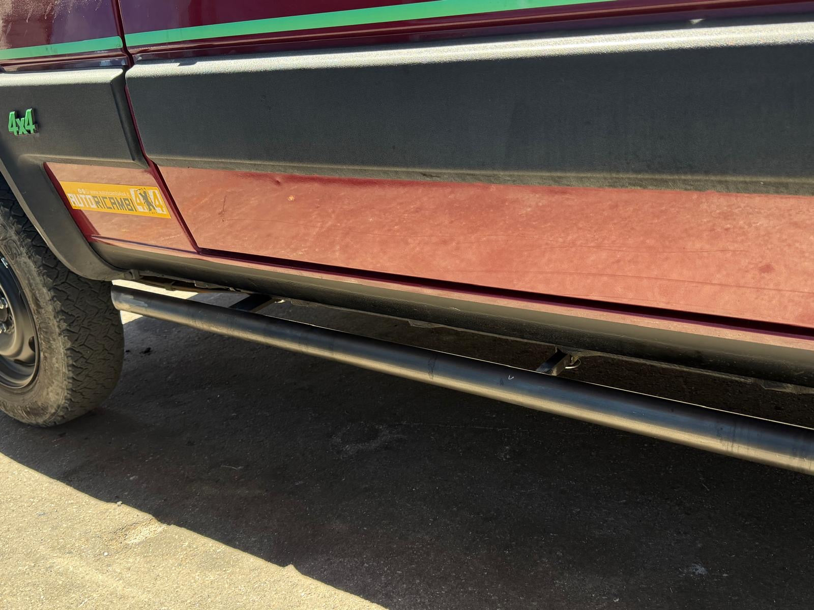 COPPIA PEDANE PORTA FIAT PANDA 141