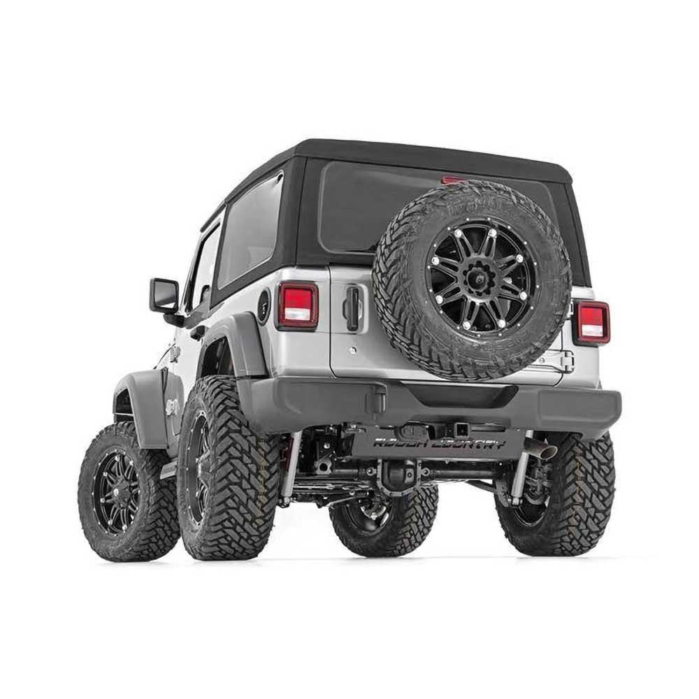 Piastra di protezione del silenziatore Rough Country - Autoricambi4x4
