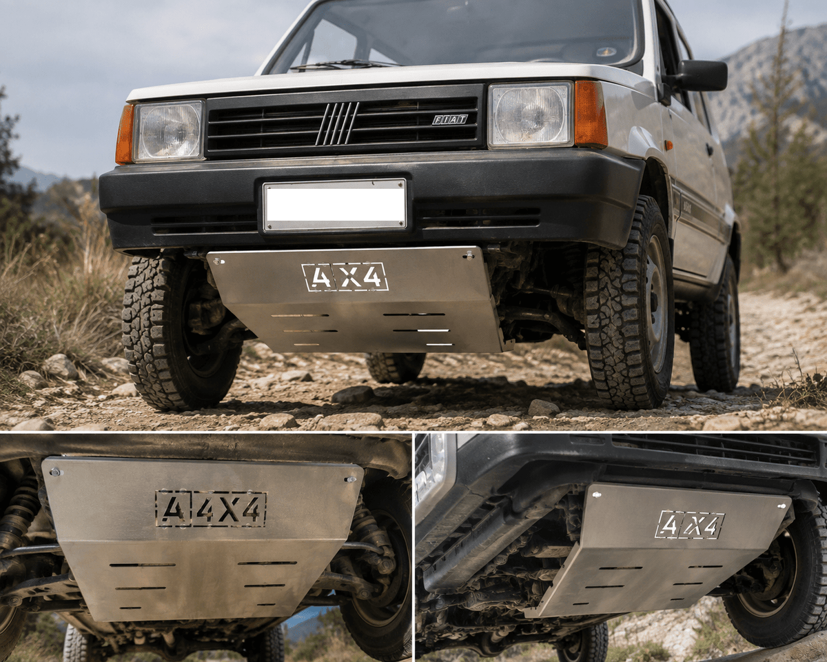 PIASTRA PARAMOTORE LISCIA FIAT PANDA 141 4X4 - Autoricambi4x4