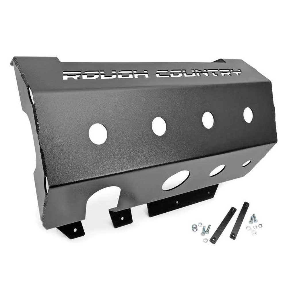 Piastra skid plate terminale di scarico Rough Country - Autoricambi4x4