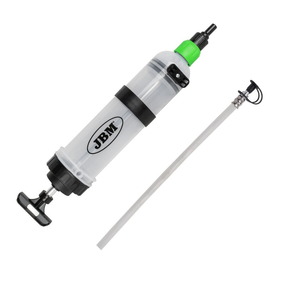 PISTOLA DI ASPIRAZIONE/INIEZIONE TRASPARENTE 1500ML - Autoricambi4x4