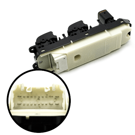 Pulsantiera/ interruttore Alzacristalli Toyota Land Cruiser Prado KDJ120/ GRJ120 (lato guida) - Autoricambi4x4 - vista 4