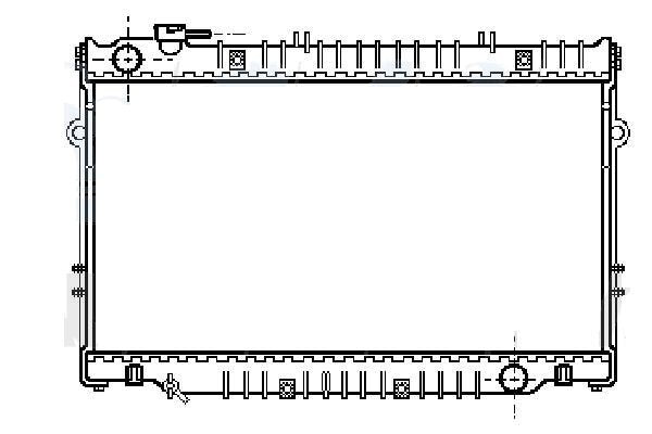 RADIATORE RAFFREDDAMENTO MOTORE TOYOTA LAND CRUISER HDJ80 4.2 TD 24V - Autoricambi4x4