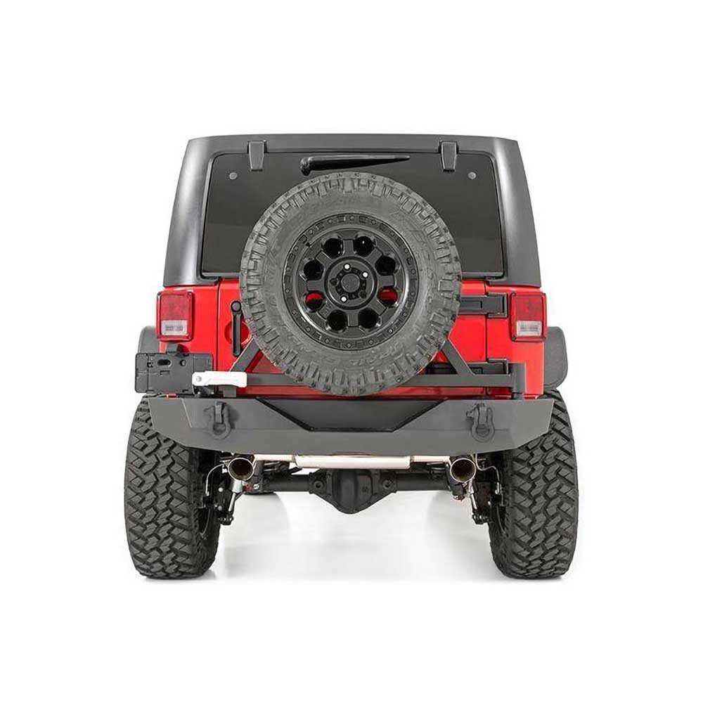 Rear bumper with tyre carrier Rough Country Rock Crawler - Autoricambi4x4 - vista 3
