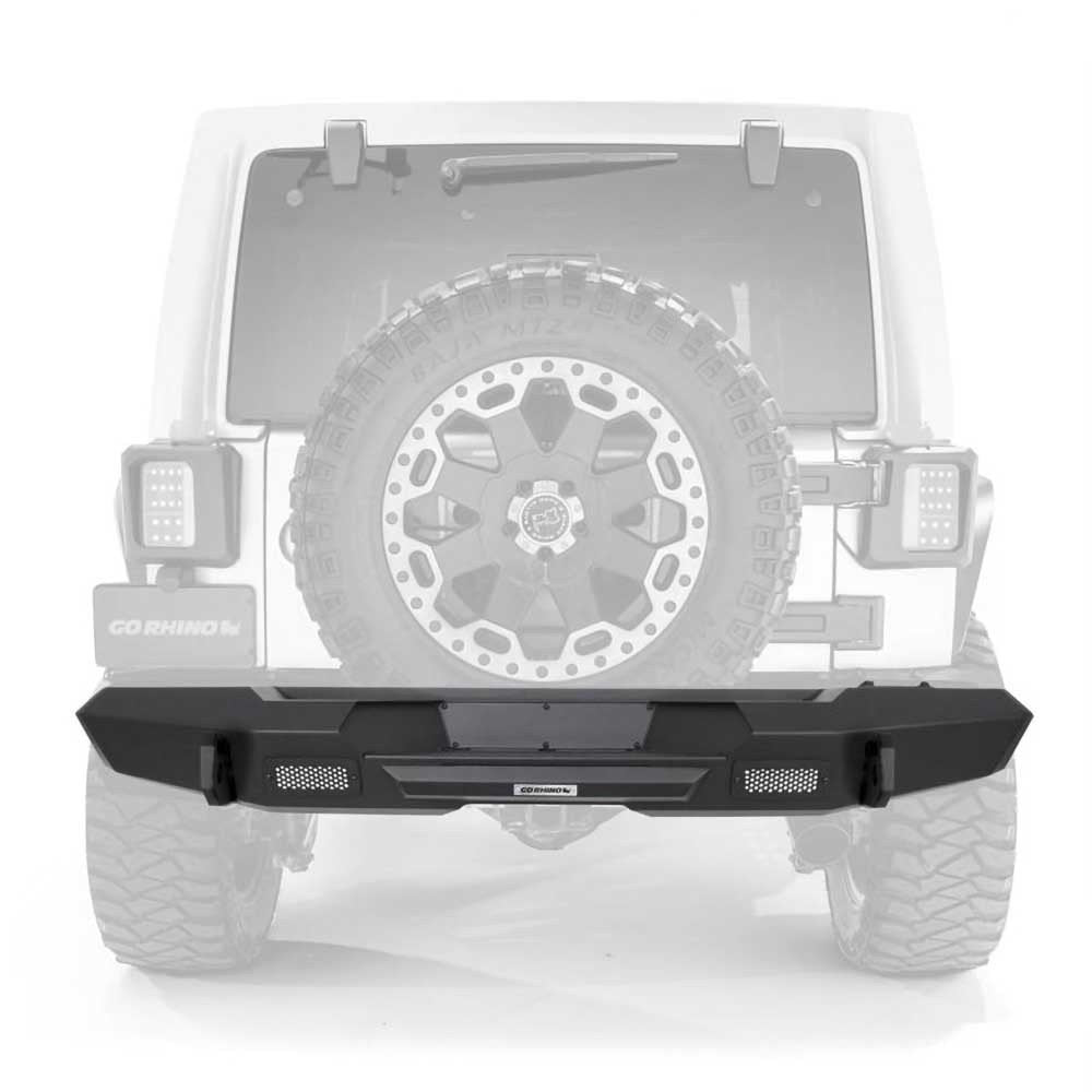 Rear straight bumper Go Rhino Trailline - Autoricambi4x4