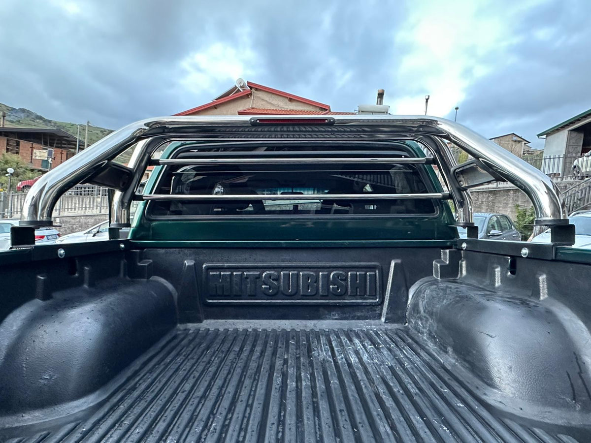 ROLL BAR Universale Cromato con Terzo STOP (modello a) - Autoricambi4x4 - vista 3
