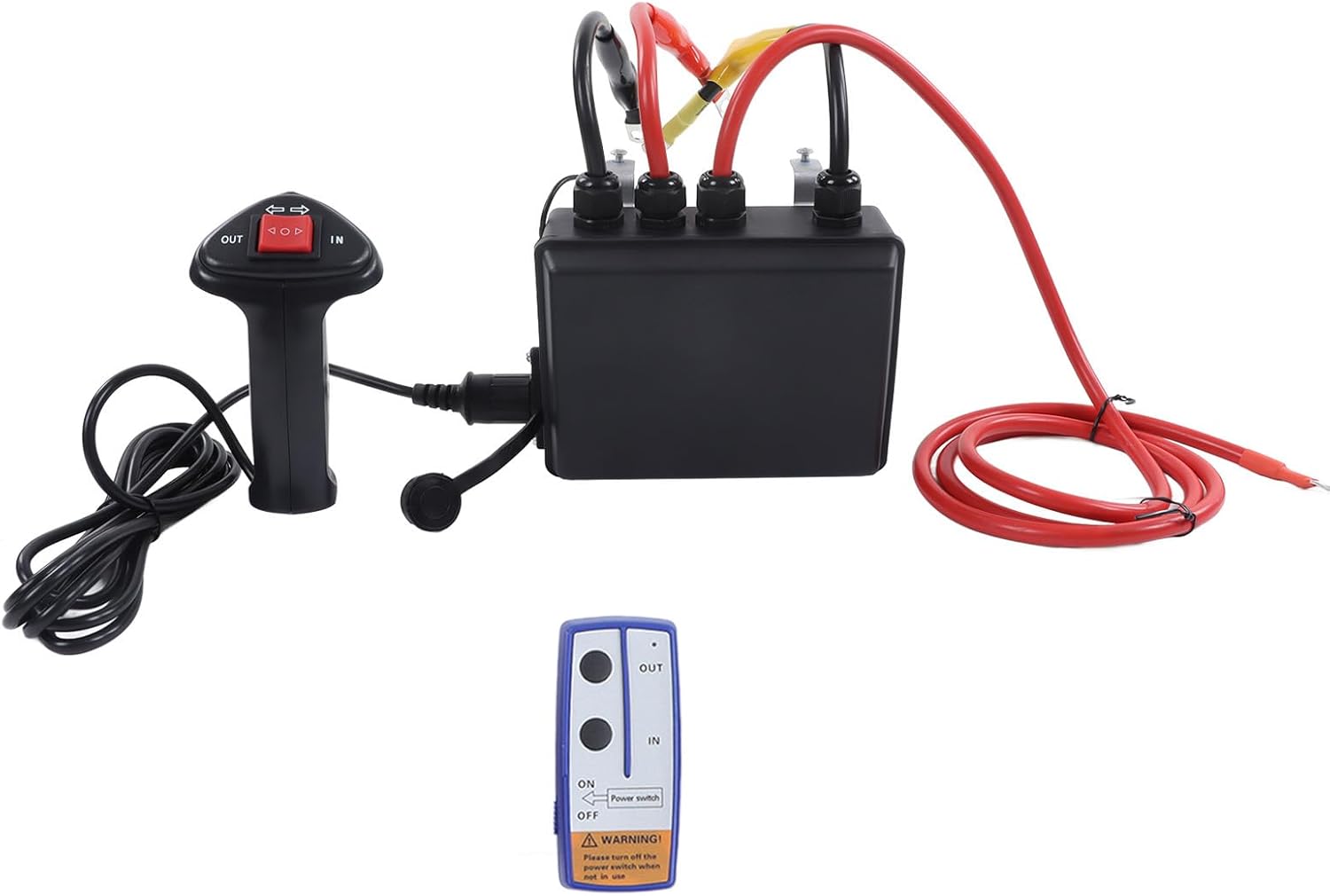 SCATOLA DI CONTROLLO COMPLETA DI TELECOMANDO PER VERRICELLO ELETTRICO 12V - Autoricambi4x4