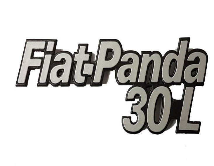SCRITTA POSTERIORE FIAT PANDA 30 L - Autoricambi4x4