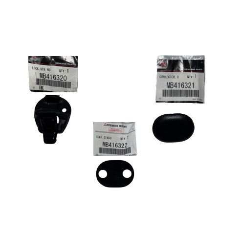 SERRATURA VETRO SCORREVOLE COMPLETA MITSUBISHI PAJERO/ L200 (ORIGINALE) - Autoricambi4x4