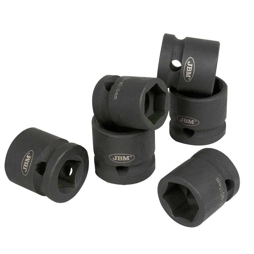 SET DI 12 BUSSOLE PNEUMATICHE DI 1/2" ESAGONALE PROFILO BASSO - Autoricambi4x4