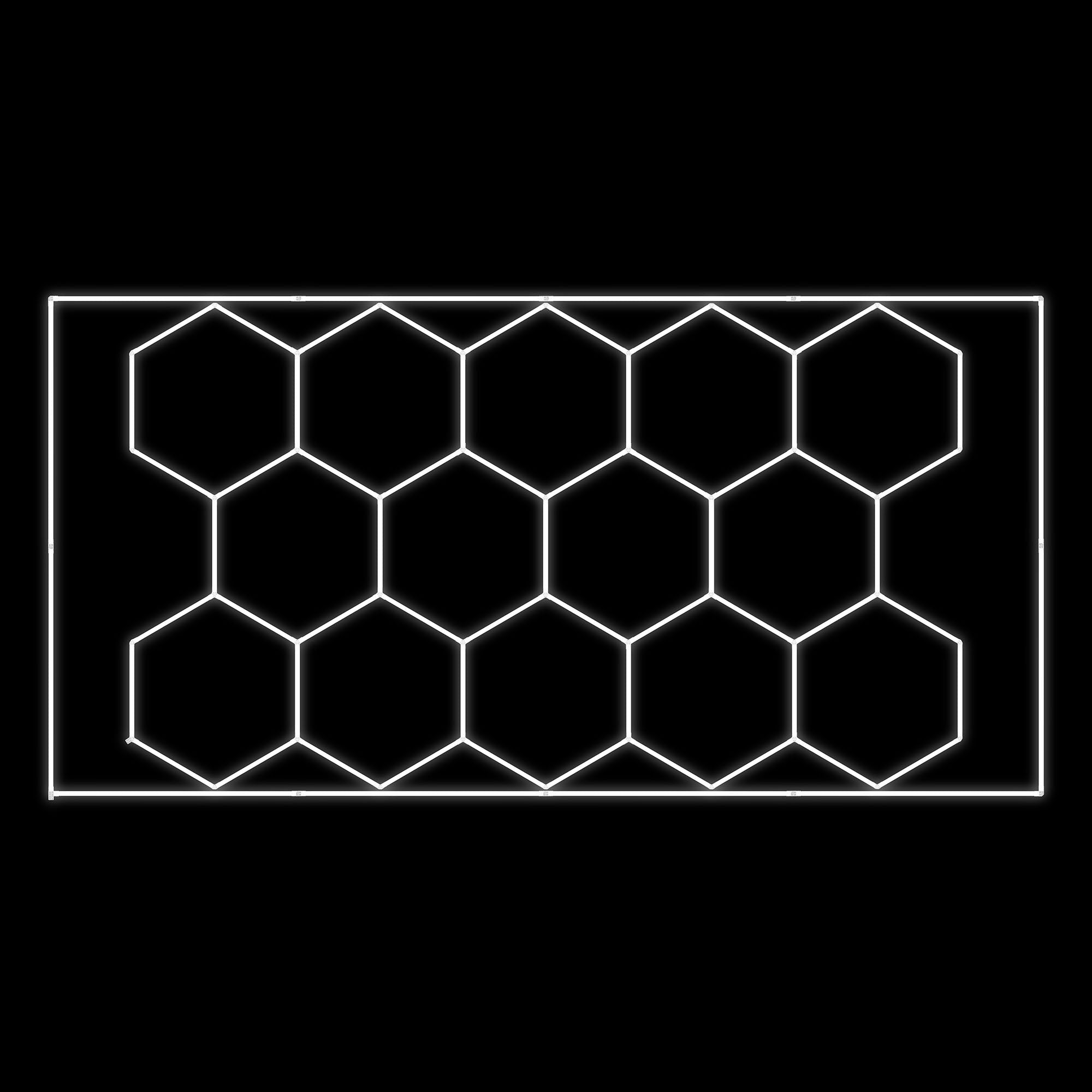 SET DI PLAFONIERE ESAGONALI A LED - Autoricambi4x4