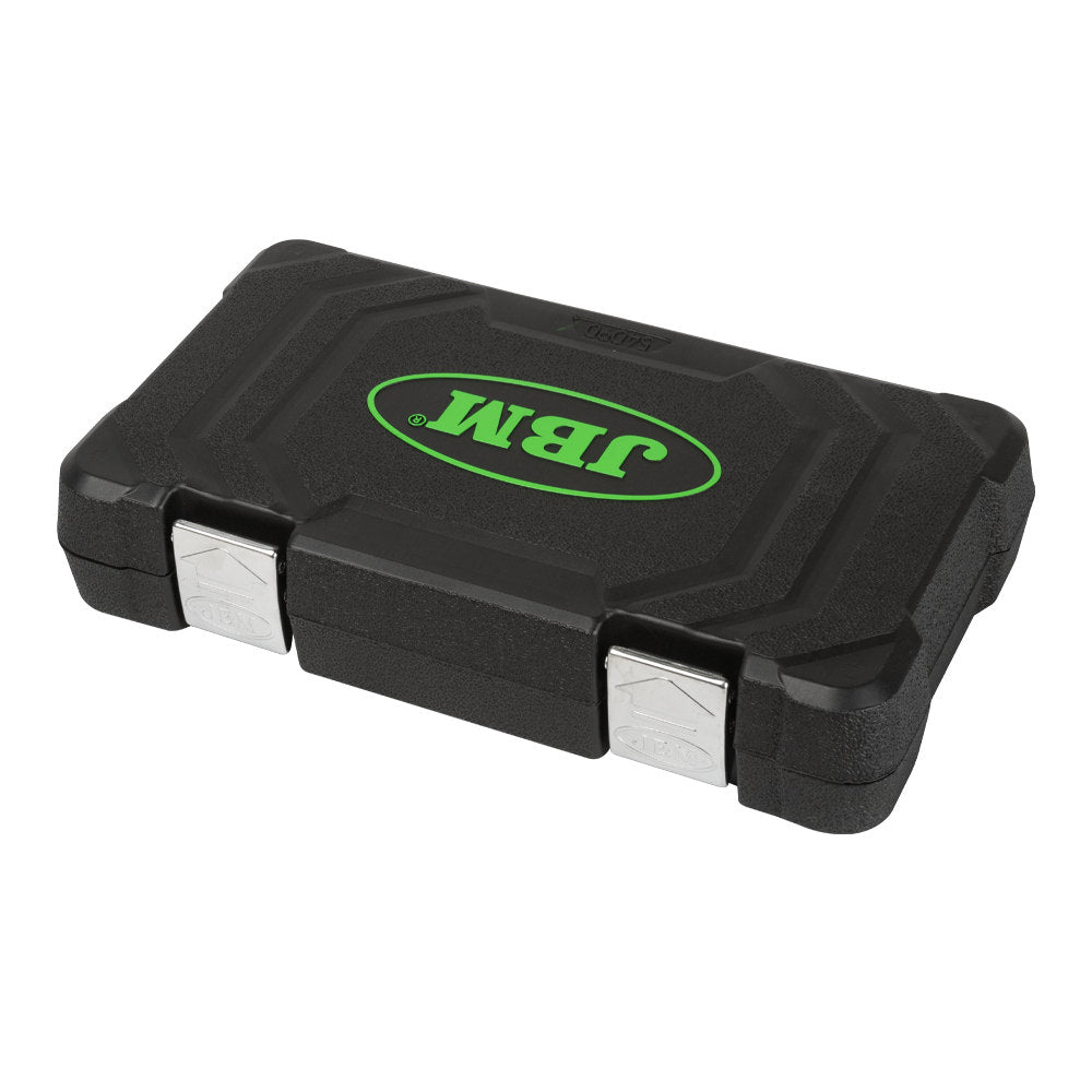 SET DI UTENSILI GO - THROUGH DA 14 PEZZI CON BUSSOLE DA 1/2″ – FINITURA ZINCATA - Autoricambi4x4