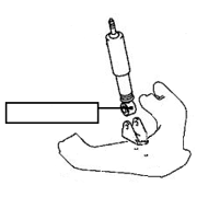Silentblock/boccola Ammortizzatore Anteriore Mitsubishi Pajero - Autoricambi4x4 - vista 3