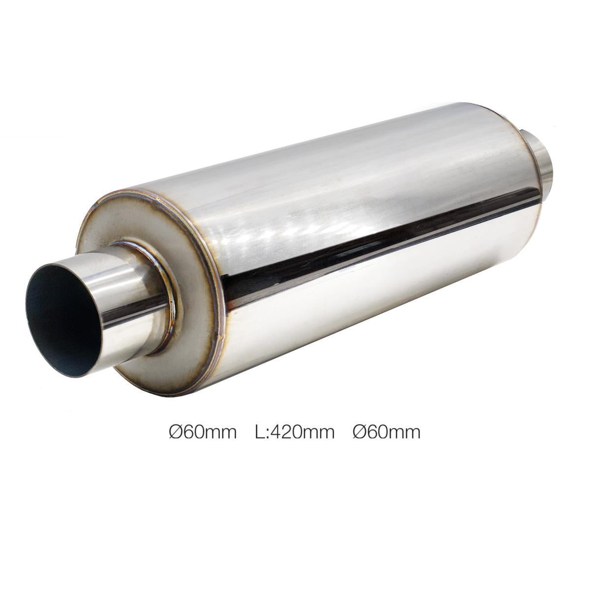 SILENZIATORE UNIVERSALE ID 60mm - Autoricambi4x4