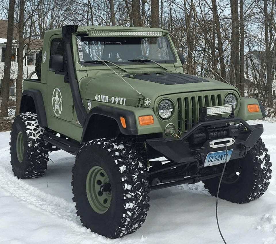 SNORKEL JEEP WRANGLER TJ DAL 1999 AL 2006 - Autoricambi4x4