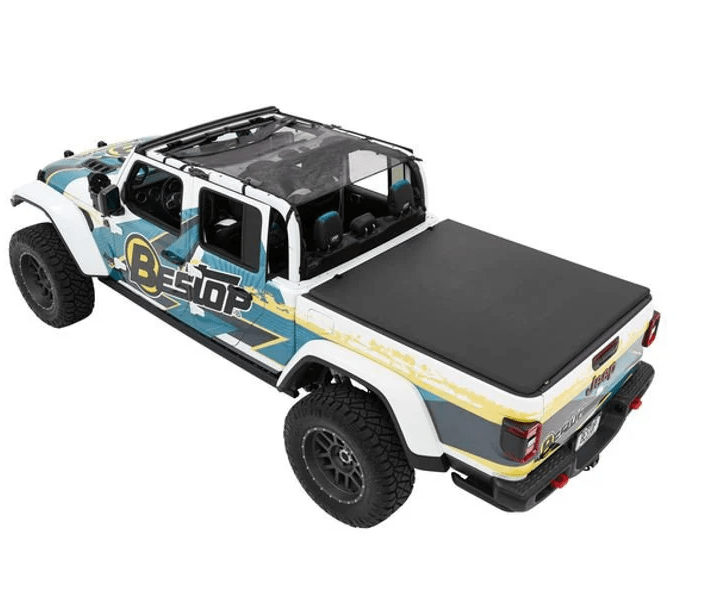 SUN BIKINI BESTOP EXTENDED MESH TOP JEEP GLADIATOR JT DAL 2020 AL 2023 - Autoricambi4x4