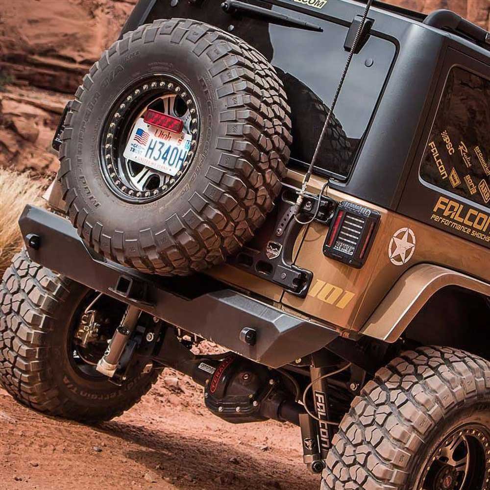 Supporto antenna CB per porta ruota TeraFlex Alpha - Autoricambi4x4