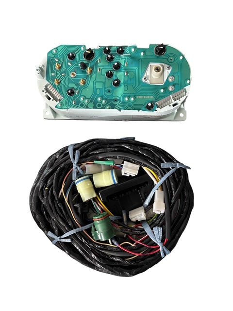 TACHIMETRO COMPLETO/ QUADRO STRUMENTI CON CABLAGGIO SUZUKI SJ410/ SJ413/ SAMURAI/ SANTANA (ORIGINALE) - Autoricambi4x4