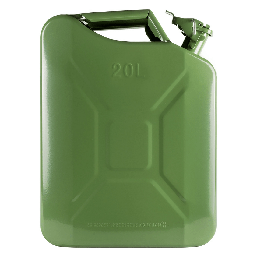 TANICA DI METALLO (LITRI 20) - Autoricambi4x4