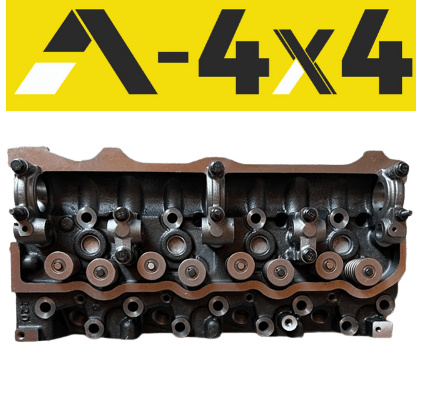 TESTATA MOTORE COMPLETA TOYOTA LAND CRUISER LJ70 I / HILUX 2.5 TD (3 SUPPORTI) - Autoricambi4x4