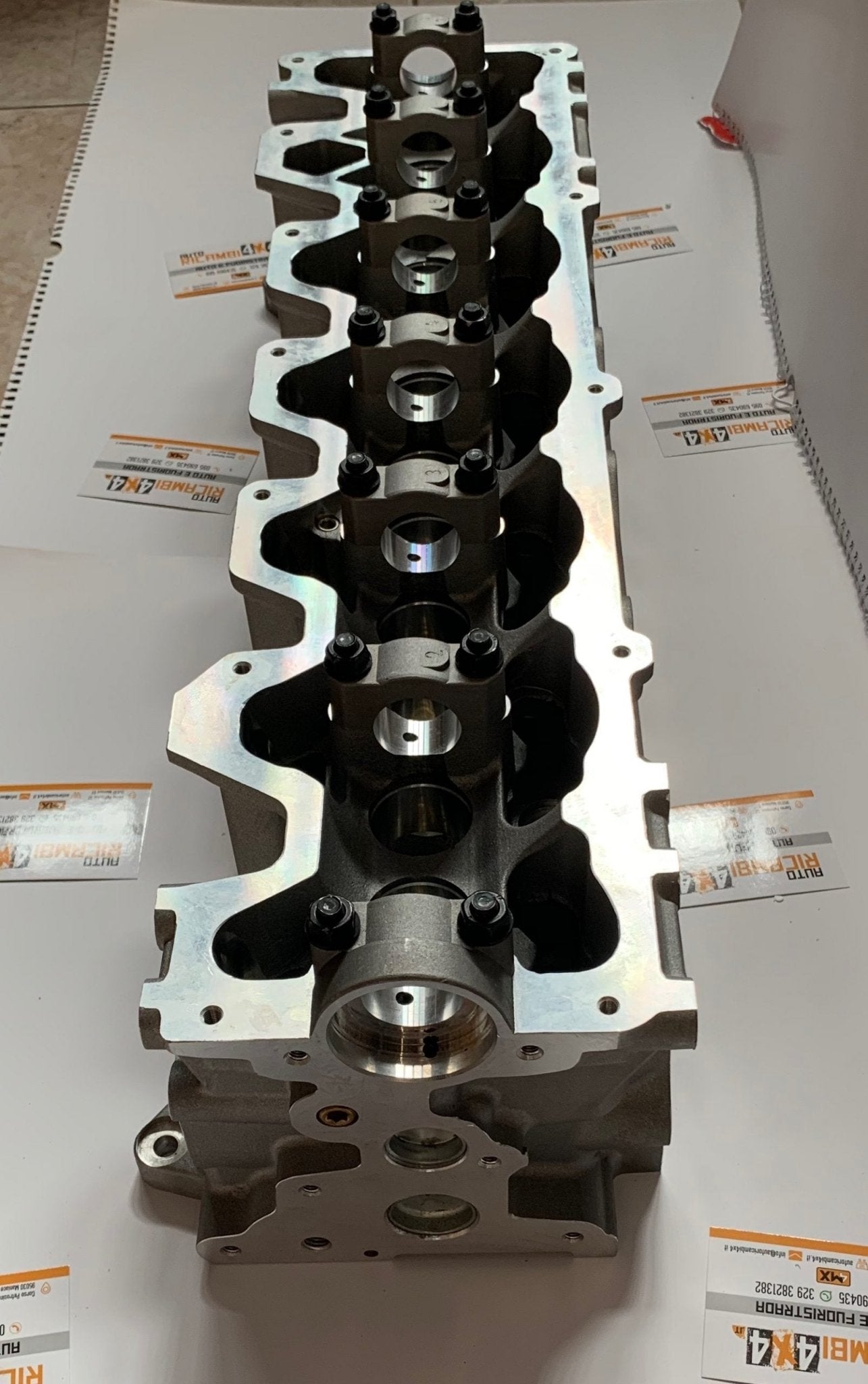 Testata NUDA Nissan Patrol GR Y61 2.8 TD per Veicoli con Depressore olio SUL coperchio Punterie - Autoricambi4x4 - vista 3