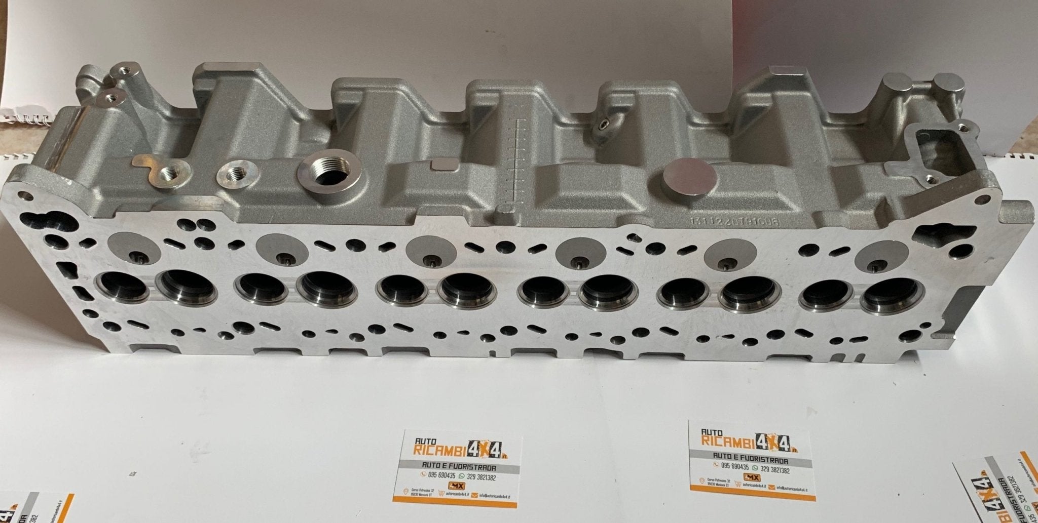 Testata NUDA Nissan Patrol GR Y61 2.8 TD per Veicoli con Depressore olio SUL coperchio Punterie - Autoricambi4x4 - vista 8