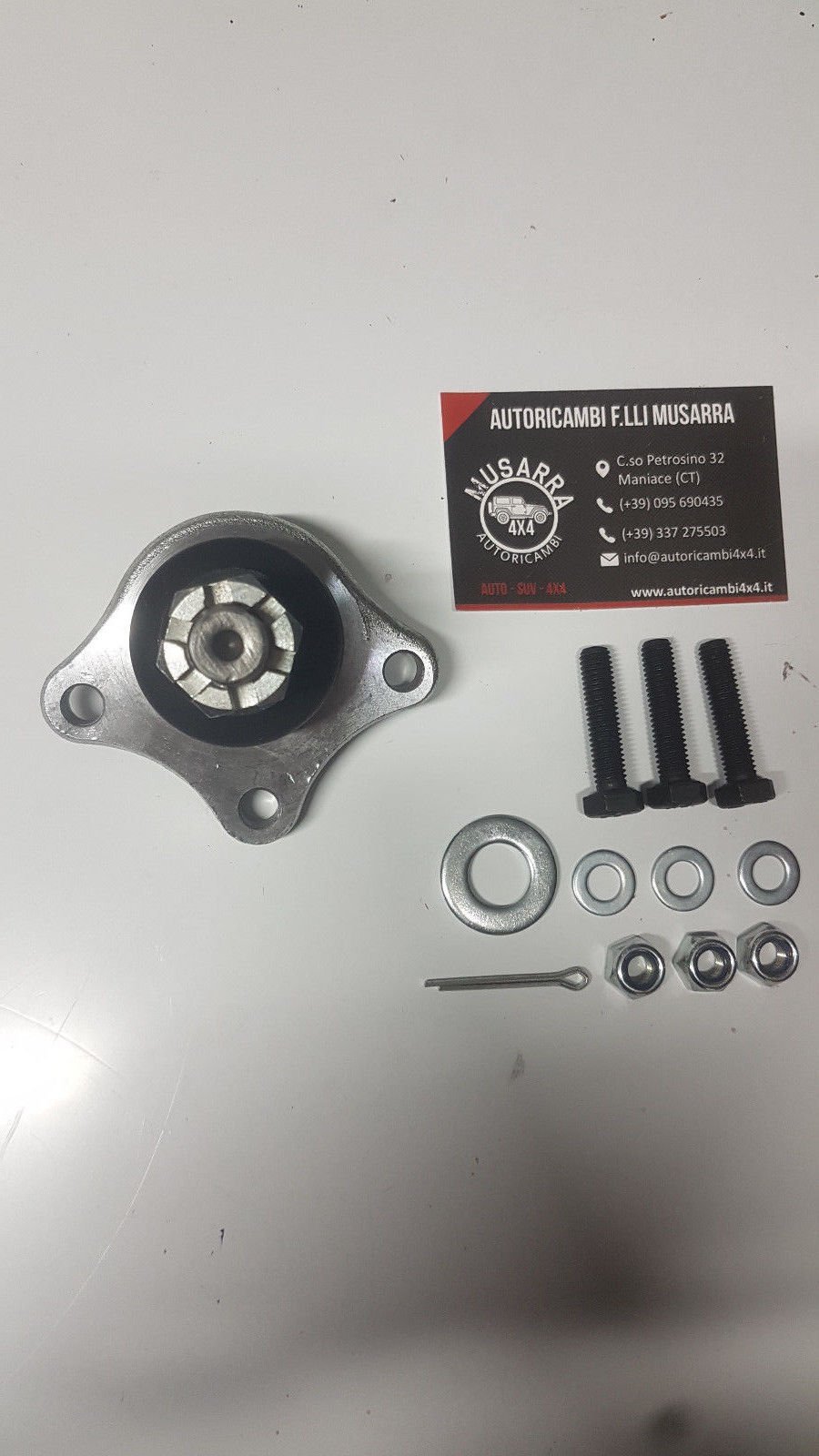 TESTINA BRACCIO SOSPENSIONE ANTERIORE SUPERIORE DESTRO E SINISTRO MITSUBISHI L200/ PAJERO II - Autoricambi4x4