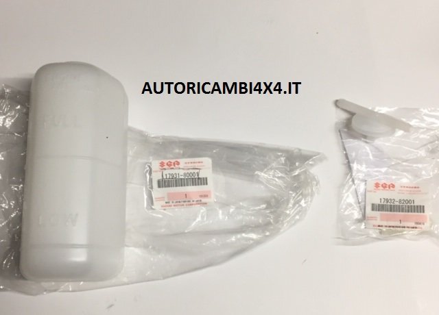 VASCHETTA RADIATORE SUZUKI SANTANA / SUZUKI SAMURAI SJ 410 / SJ 413 CON TAPPO ORIGINALE - Autoricambi4x4