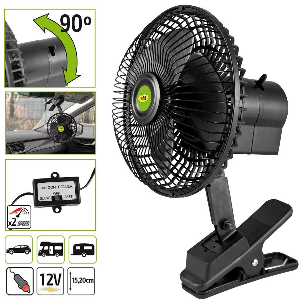 Ventilatore per AUTO - 12 V - Autoricambi4x4 - vista 3