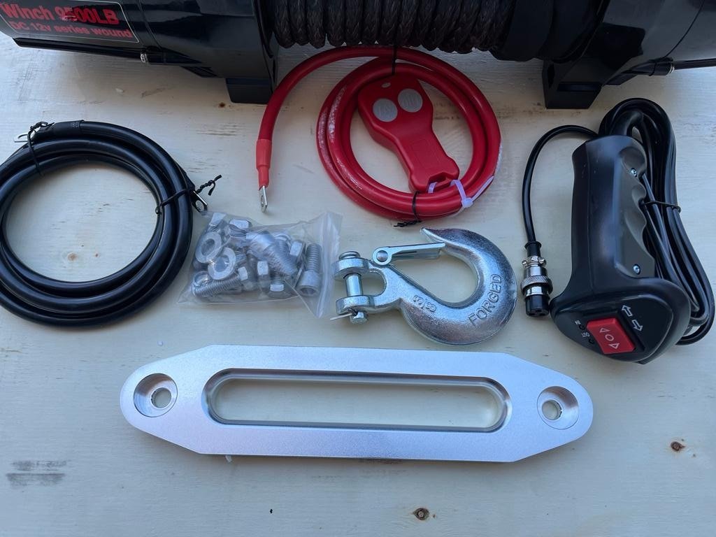 Verricello A-4X4 "PRO" 9500 12V CAVO Tessile - Autoricambi4x4 - vista 4