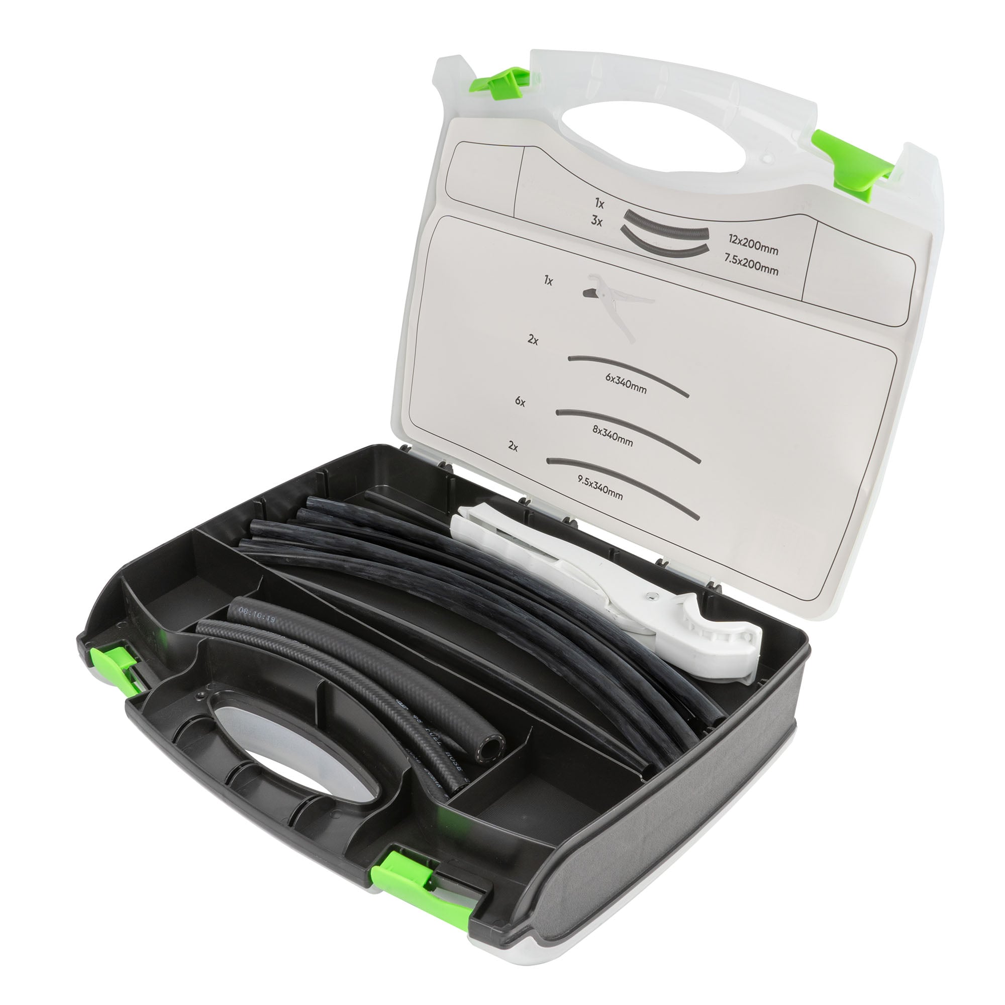 SET DI RACCORDI E TUBI PER CARBURANTE (95 PEZZI)