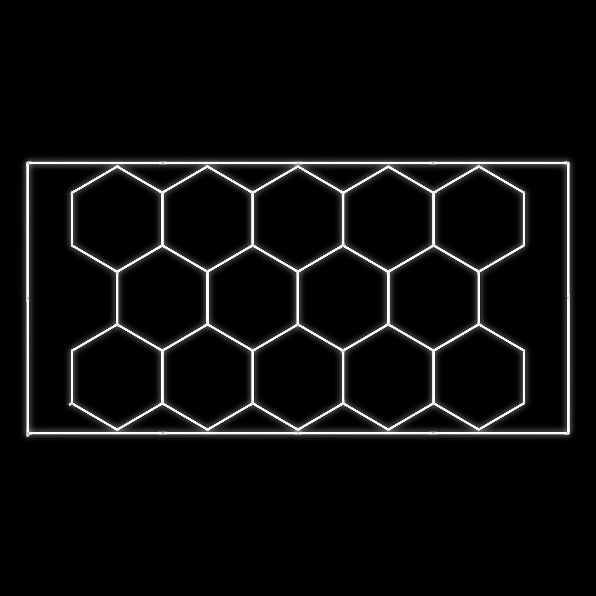 SET DI PLAFONIERE ESAGONALI A LED