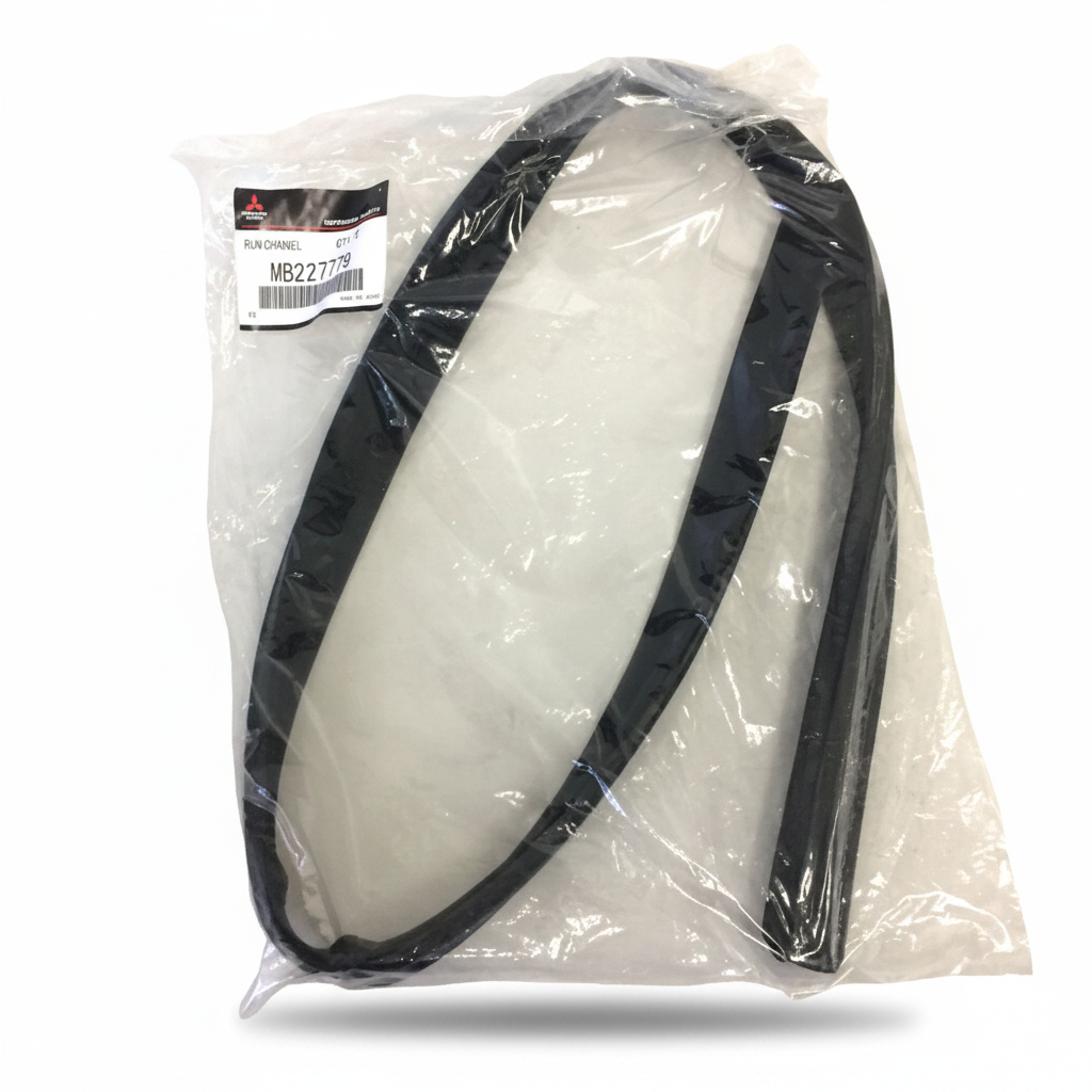 GUARNIZIONE VETRO PORTA ANTERIORE MITSUBISHI PAJERO I (ORIGINALE)