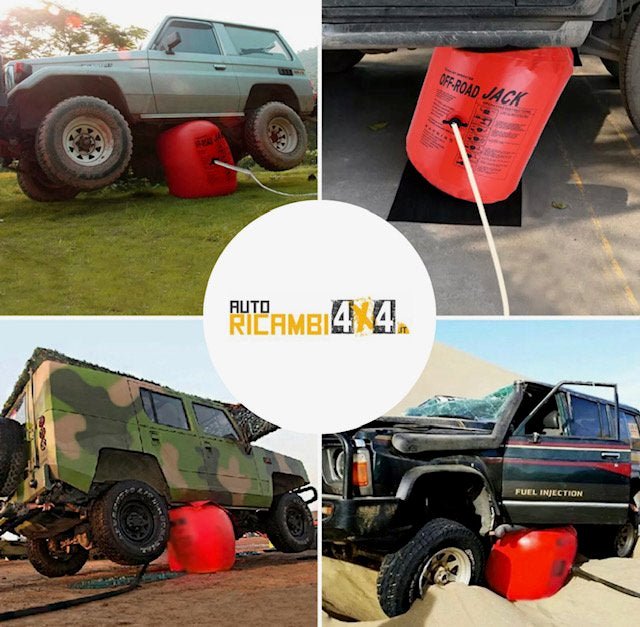 AIR JACK 75CM 4 TONNELLATE - Autoricambi4x4