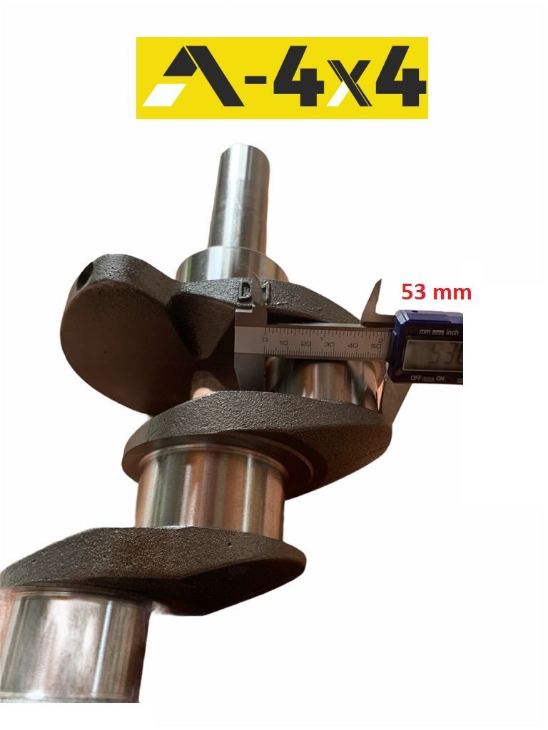 ALBERO MOTORE TOYOTA LAND CRUISER LJ70/ HILUX (MOTORE 2L) 6 FORI / 53mm completo di ingranaggio - Autoricambi4x4