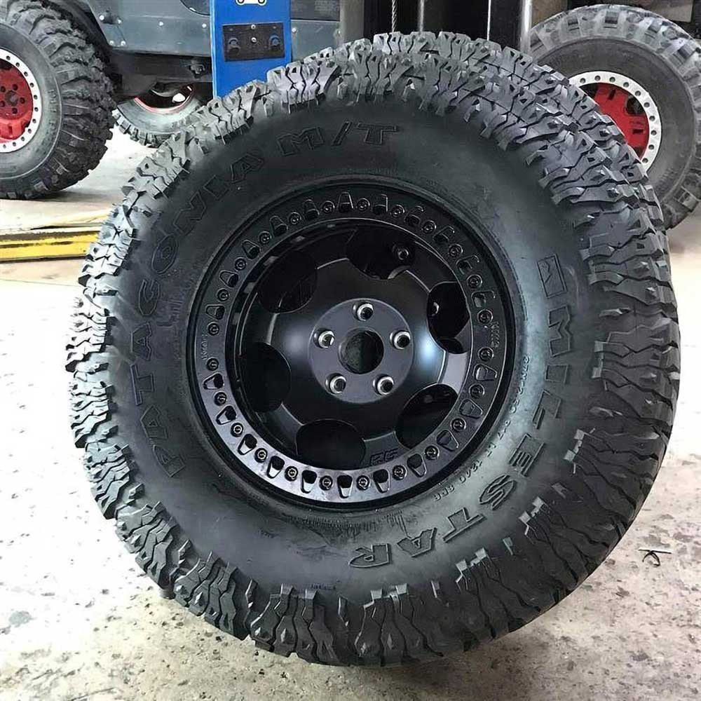 Alloy wheel XD232 RG Crawl Beadlock Satin Black XD Series - Autoricambi4x4