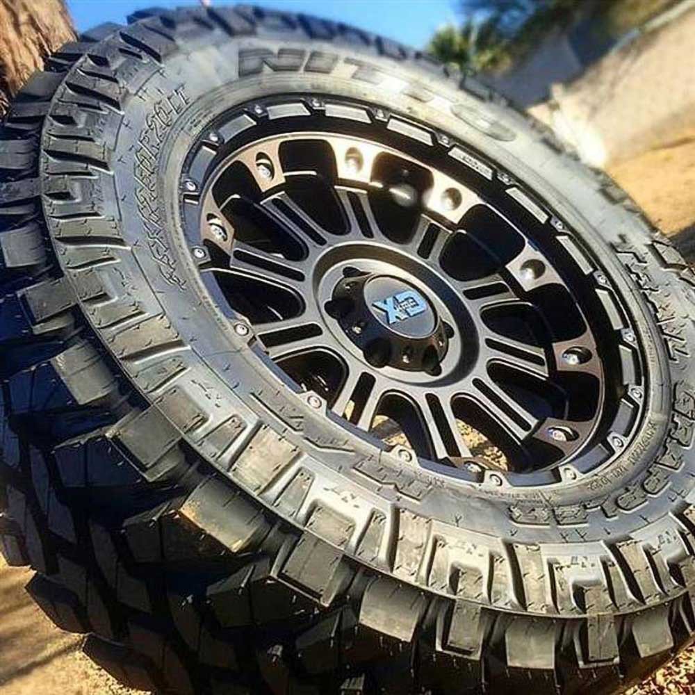 Alloy wheel XD829 Hoss II Satin Black Machined Dark Tint XD Series - Autoricambi4x4