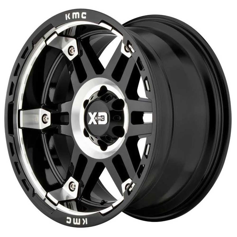 Alloy wheel XD840 Spy II Gloss Black Machined XD Series - Autoricambi4x4