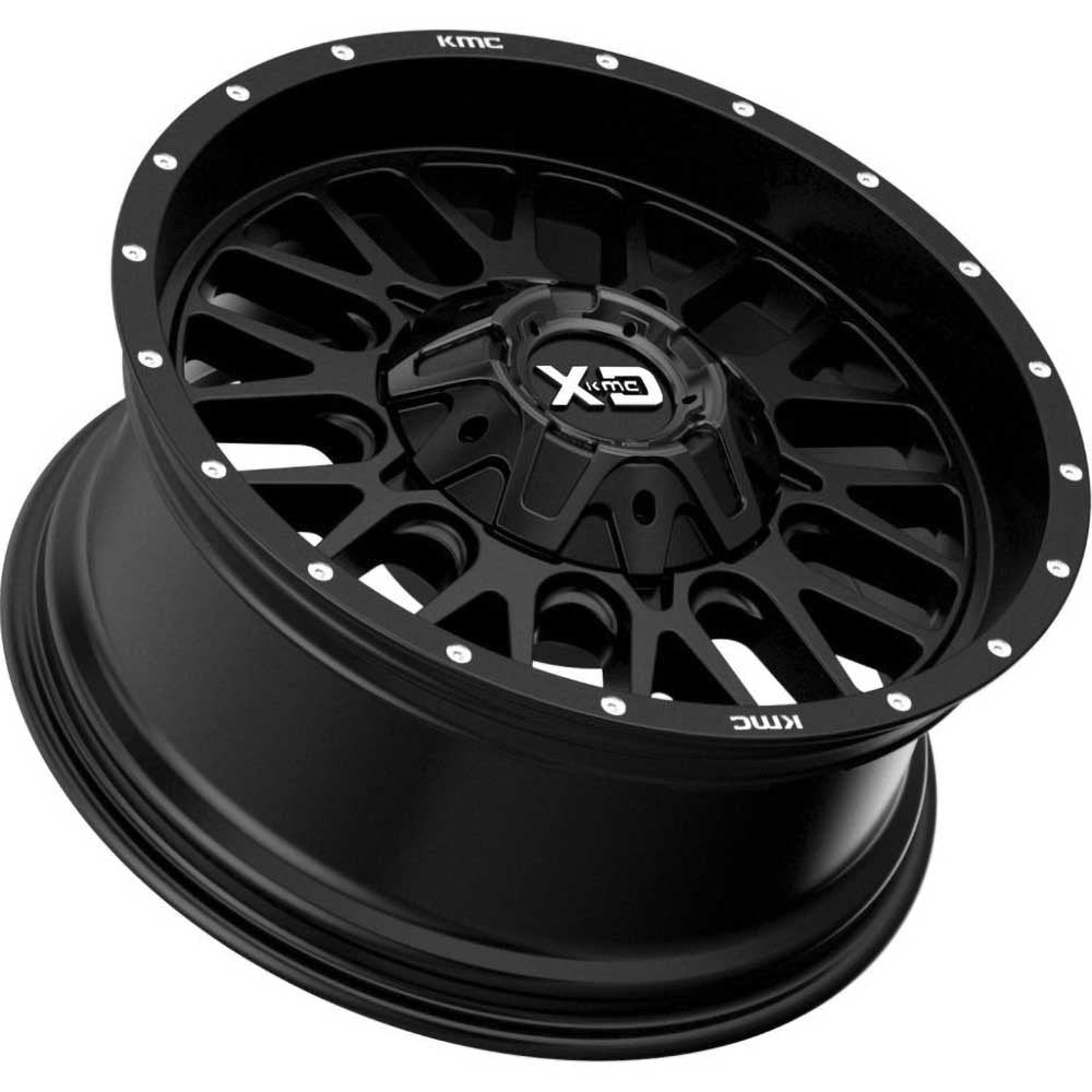 Alloy wheel XD842 Snare Satin Black XD Series - Autoricambi4x4